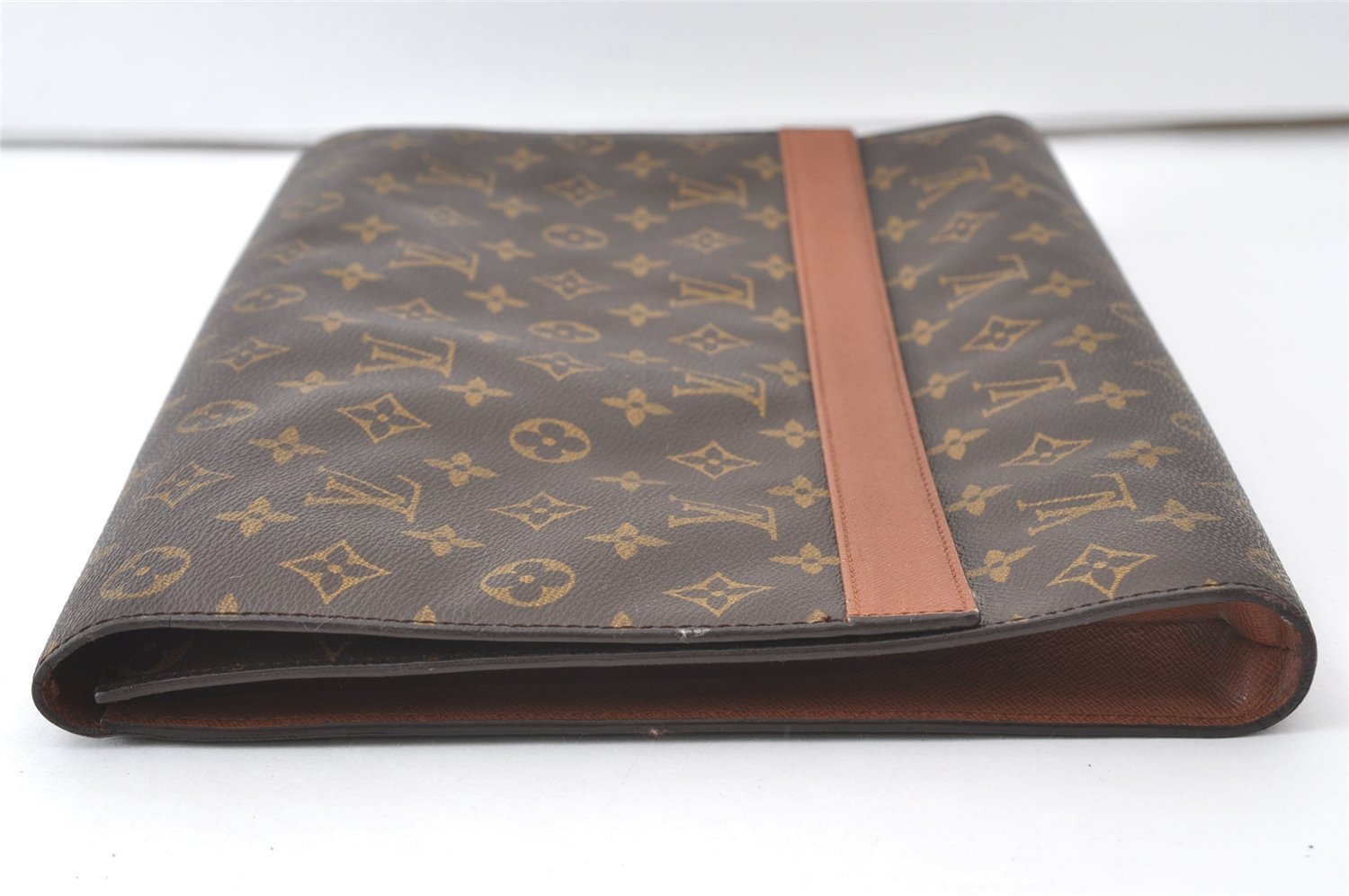 Authentic Louis Vuitton Monogram Porte Envelope Documents Case M51801 LV 9998I