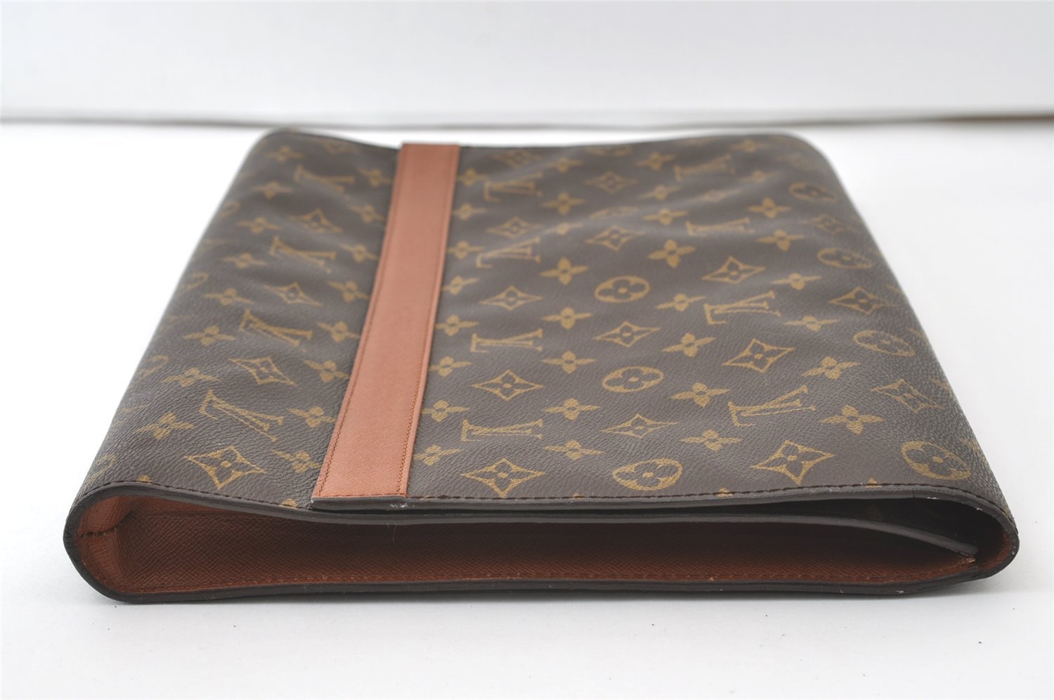 Authentic Louis Vuitton Monogram Porte Envelope Documents Case M51801 LV 9998I