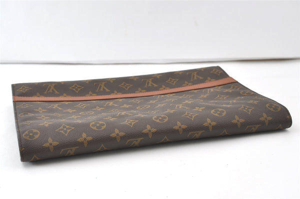 Authentic Louis Vuitton Monogram Porte Envelope Documents Case M51801 LV 9998I
