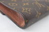 Authentic Louis Vuitton Monogram Porte Envelope Documents Case M51801 LV 9998I