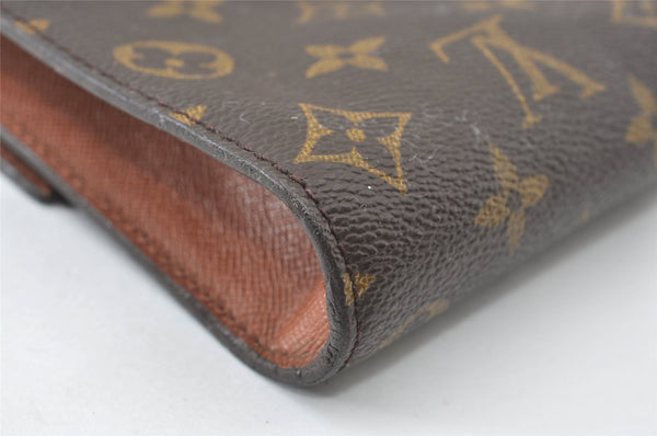 Authentic Louis Vuitton Monogram Porte Envelope Documents Case M51801 LV 9998I