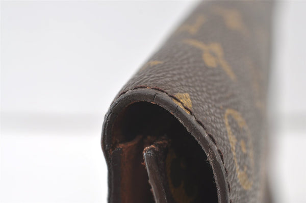 Authentic Louis Vuitton Monogram Porte Envelope Documents Case M51801 LV 9998I