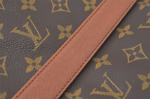 Authentic Louis Vuitton Monogram Porte Envelope Documents Case M51801 LV 9998I