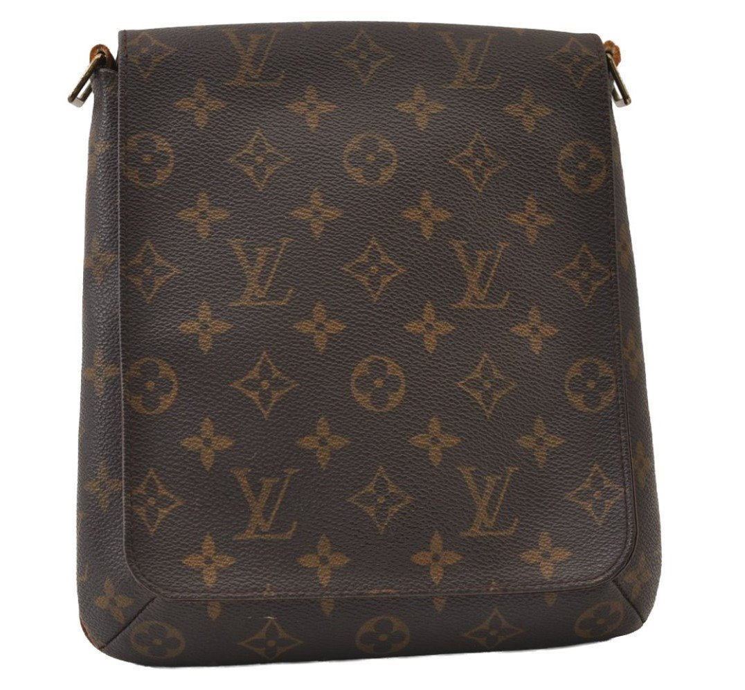Authentic Louis Vuitton Monogram Musette Salsa Shoulder Bag Purse LV Junk 9999I
