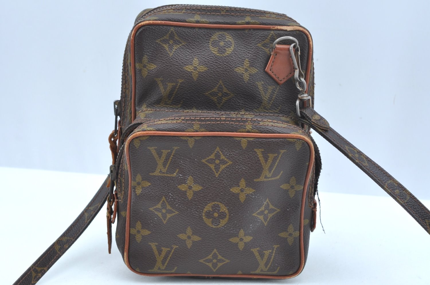 Louis Vuitton Monogram Mini Amazone Shoulder Cross Body Bag Old Model Junk H2902