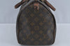 Authentic Louis Vuitton Monogram Speedy 30 Hand Boston Bag M41526 LV H4668