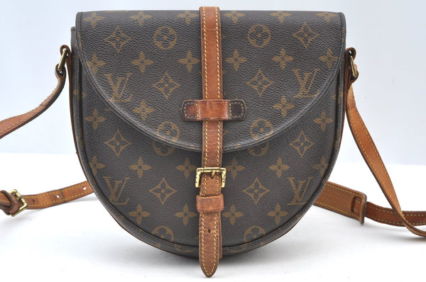 Auth LOUIS VUITTON Monogram Chantilly MM Shoulder Cross Body Bag M51233 LV H8429