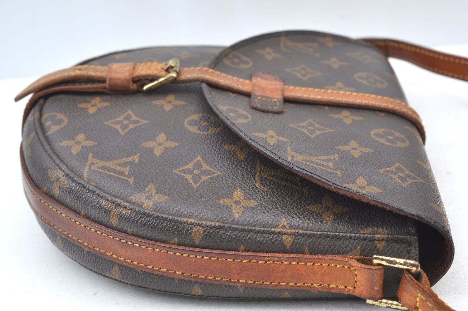Auth LOUIS VUITTON Monogram Chantilly MM Shoulder Cross Body Bag M51233 LV H8429