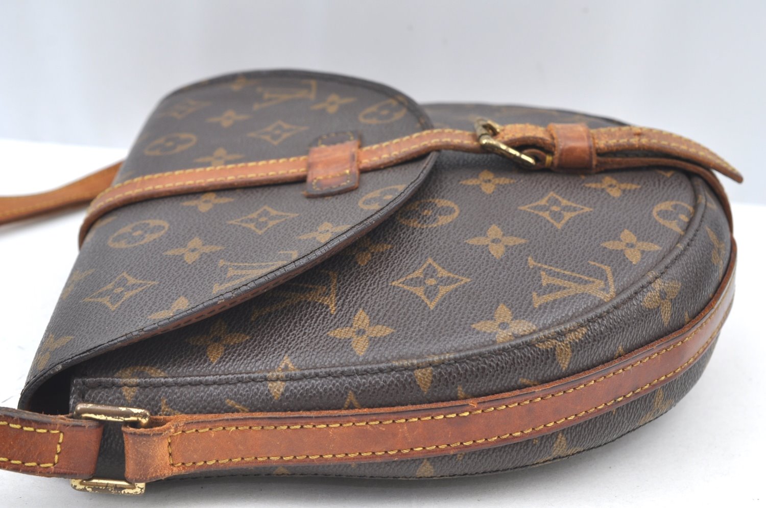 Auth LOUIS VUITTON Monogram Chantilly MM Shoulder Cross Body Bag M51233 LV H8429