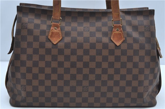 Authentic Louis Vuitton Damier Columbine 100 ANS Shoulder Bag N99037 LV H9941