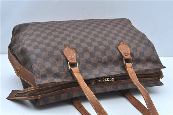 Authentic Louis Vuitton Damier Columbine 100 ANS Shoulder Bag N99037 LV H9941