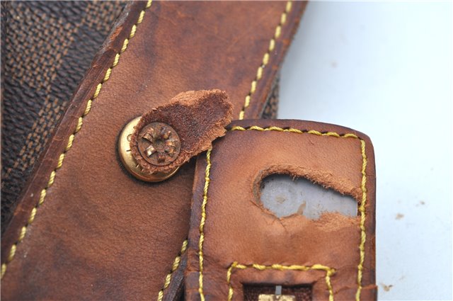 Authentic Louis Vuitton Damier Columbine 100 ANS Shoulder Bag N99037 LV H9941