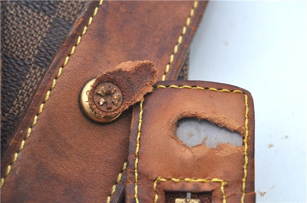 Authentic Louis Vuitton Damier Columbine 100 ANS Shoulder Bag N99037 LV H9941