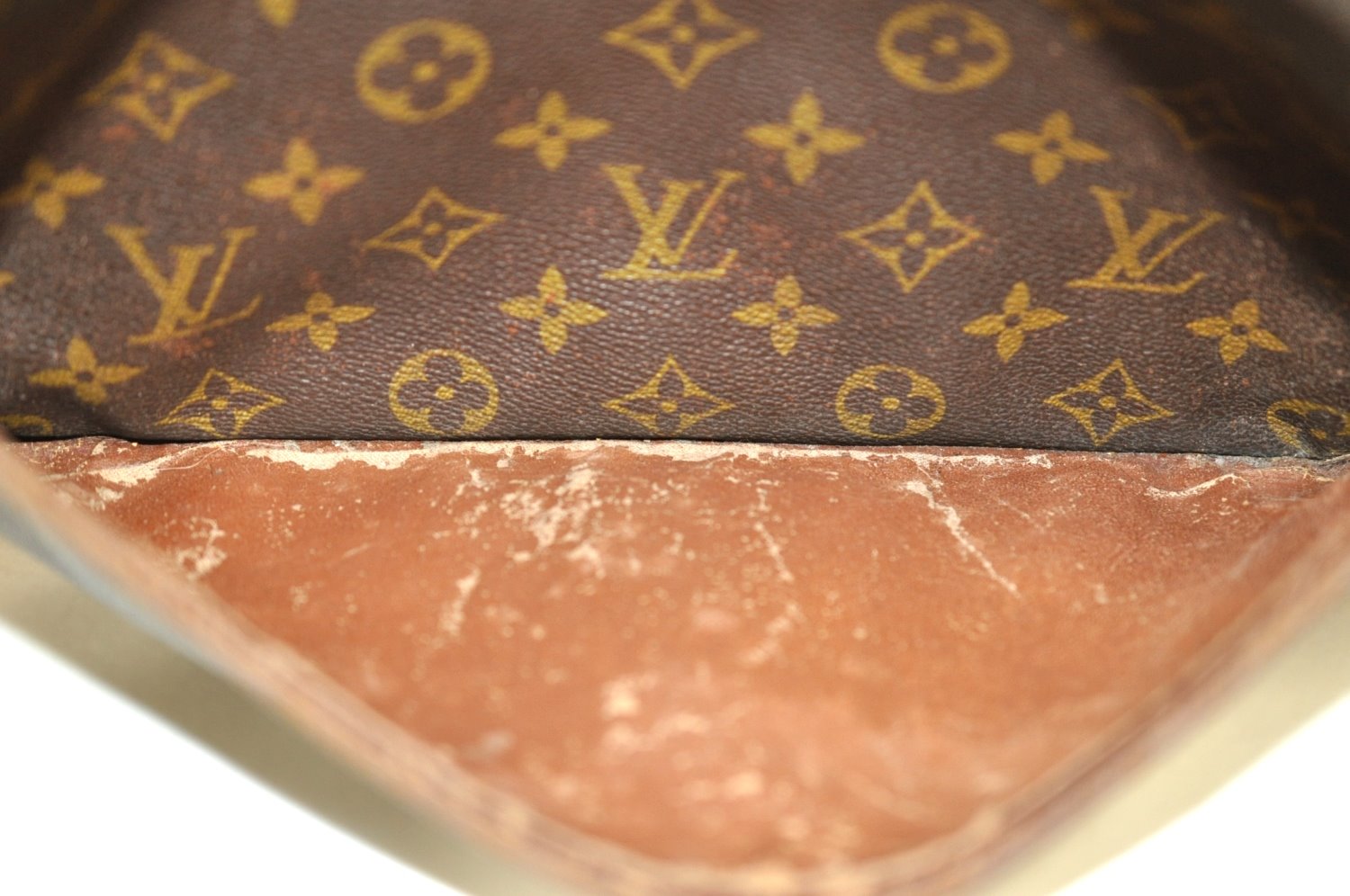 Authentic Louis Vuitton Monogram Trocadero 30 Shoulder Cross Bag M51272 LV J4399