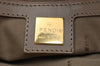 Authentic FENDI Zucchino Hand Bag Purse PVC Leather Light Blue J5615