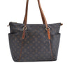 Authentic Louis Vuitton Monogram Totally MM Shoulder Tote Bag M41015 LV J6146