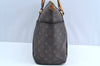 Authentic Louis Vuitton Monogram Totally MM Shoulder Tote Bag M41015 LV J6146