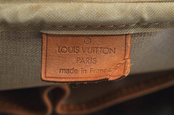 Authentic Louis Vuitton Monogram Deauville Hand Bag M47270 LV J6159