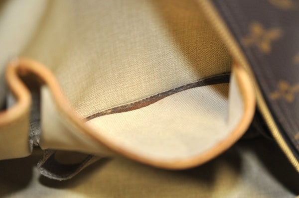 Authentic Louis Vuitton Monogram Deauville Hand Bag M47270 LV J6159