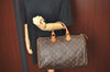 Auth Louis Vuitton Monogram Speedy 35 Hand Boston Bag Old Model LV Junk J6293