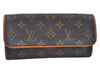Authentic Louis Vuitton Monogram Pochette Twin PM Shoulder Bag M51854 LV J6308