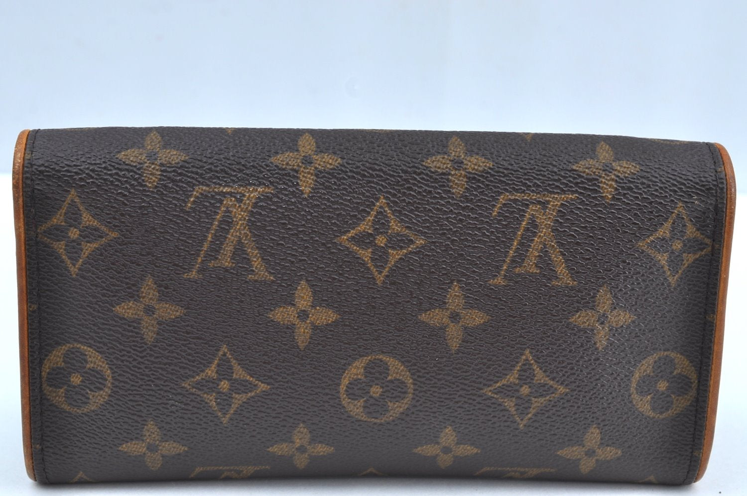 Authentic Louis Vuitton Monogram Pochette Twin PM Shoulder Bag M51854 LV J6308