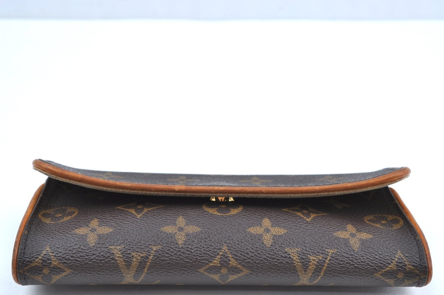 Authentic Louis Vuitton Monogram Pochette Twin PM Shoulder Bag M51854 LV J6308
