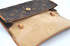 Authentic Louis Vuitton Monogram Pochette Twin PM Shoulder Bag M51854 LV J6308