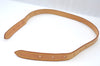 Authe Louis Vuitton Leather Shoulder Strap For Bucket GM 31.9" Beige 3Set J6847