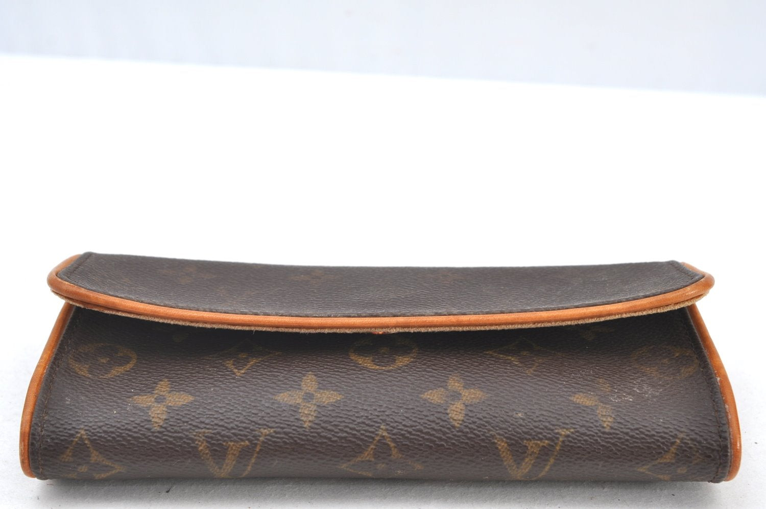 Authentic Louis Vuitton Monogram Pochette Twin PM Shoulder Bag M51854 LV J7407
