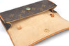 Authentic Louis Vuitton Monogram Pochette Twin PM Shoulder Bag M51854 LV J7407