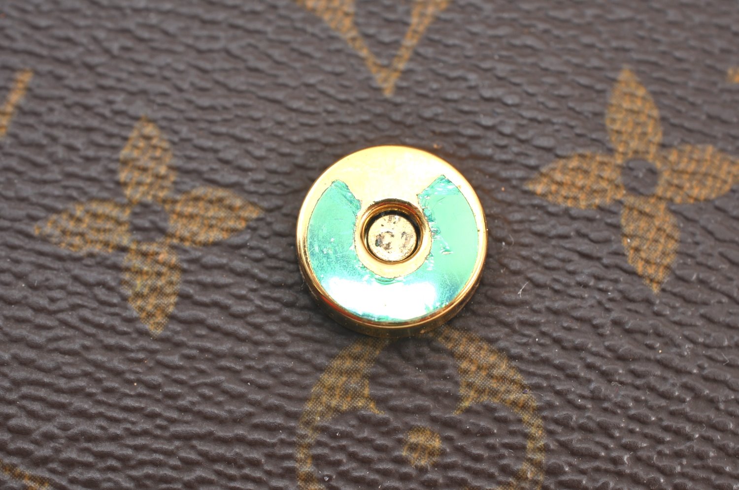 Authentic Louis Vuitton Monogram Pochette Twin PM Shoulder Bag M51854 LV J7407