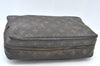 Authentic Louis Vuitton Monogram Trousse Toilette 28 Clutch Hand Bag Junk J7994