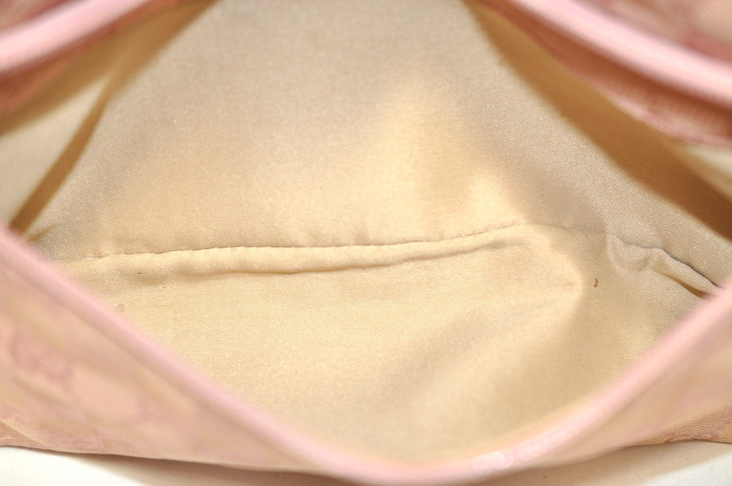 Authentic GUCCI Shoulder Hand Bag Purse GG Canvas Leather 0013386 Pink J8009