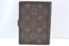 Authentic Louis Vuitton Monogram Agenda PM Notebook Cover R20005 LV J8281