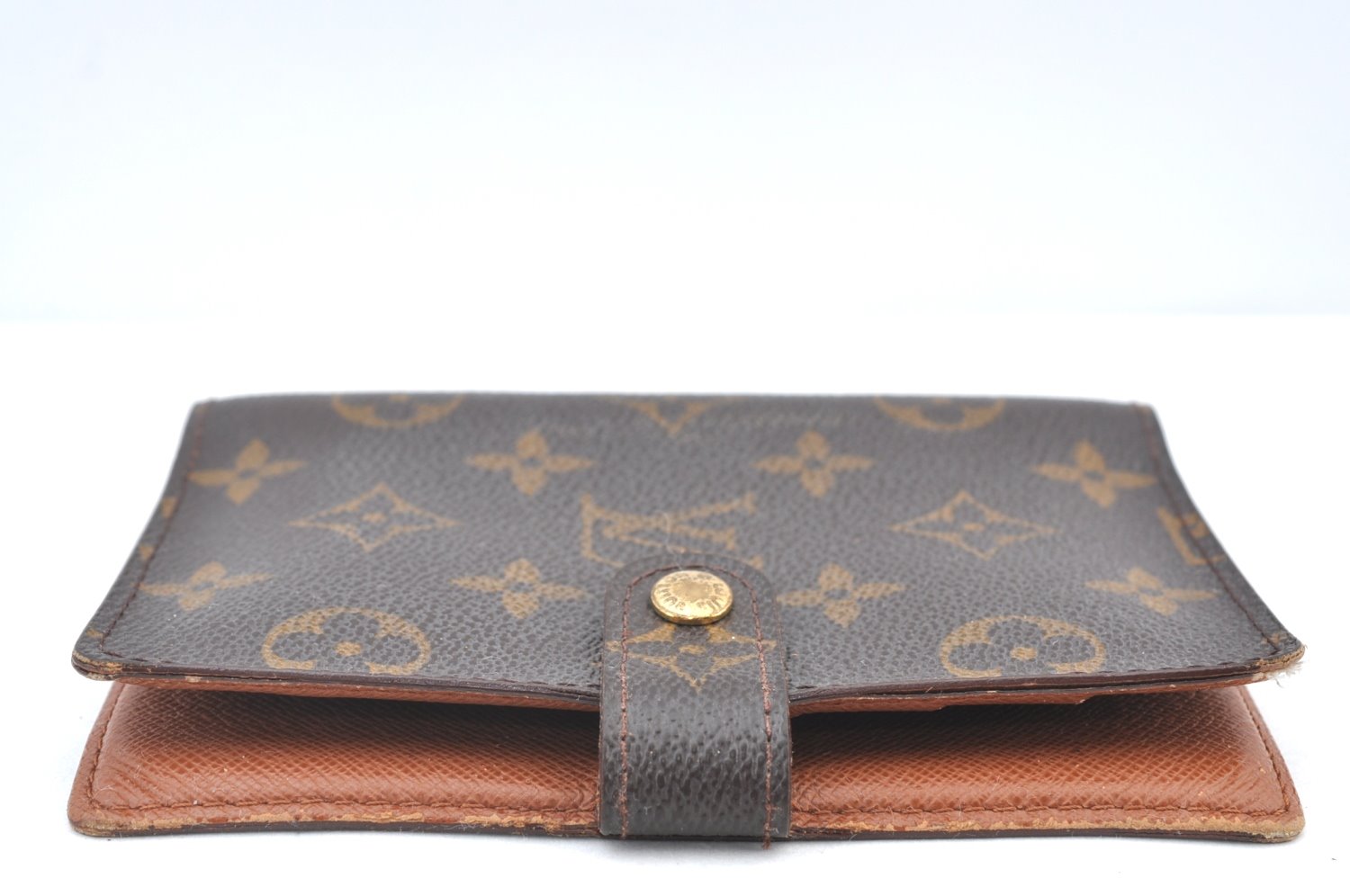 Authentic Louis Vuitton Monogram Agenda PM Notebook Cover R20005 LV J8281