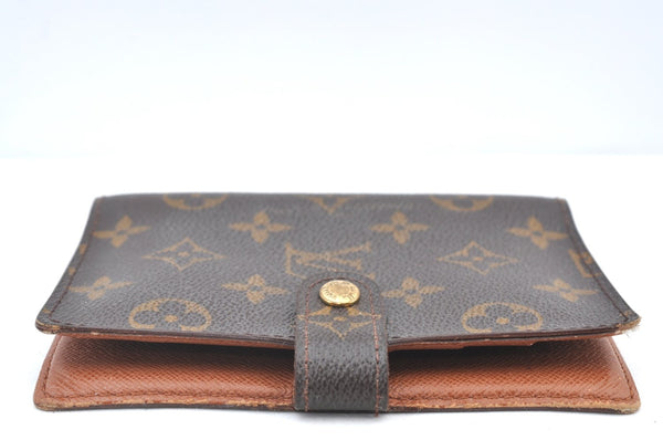 Authentic Louis Vuitton Monogram Agenda PM Notebook Cover R20005 LV J8281