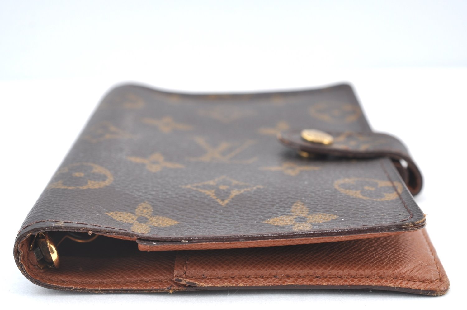 Authentic Louis Vuitton Monogram Agenda PM Notebook Cover R20005 LV J8281