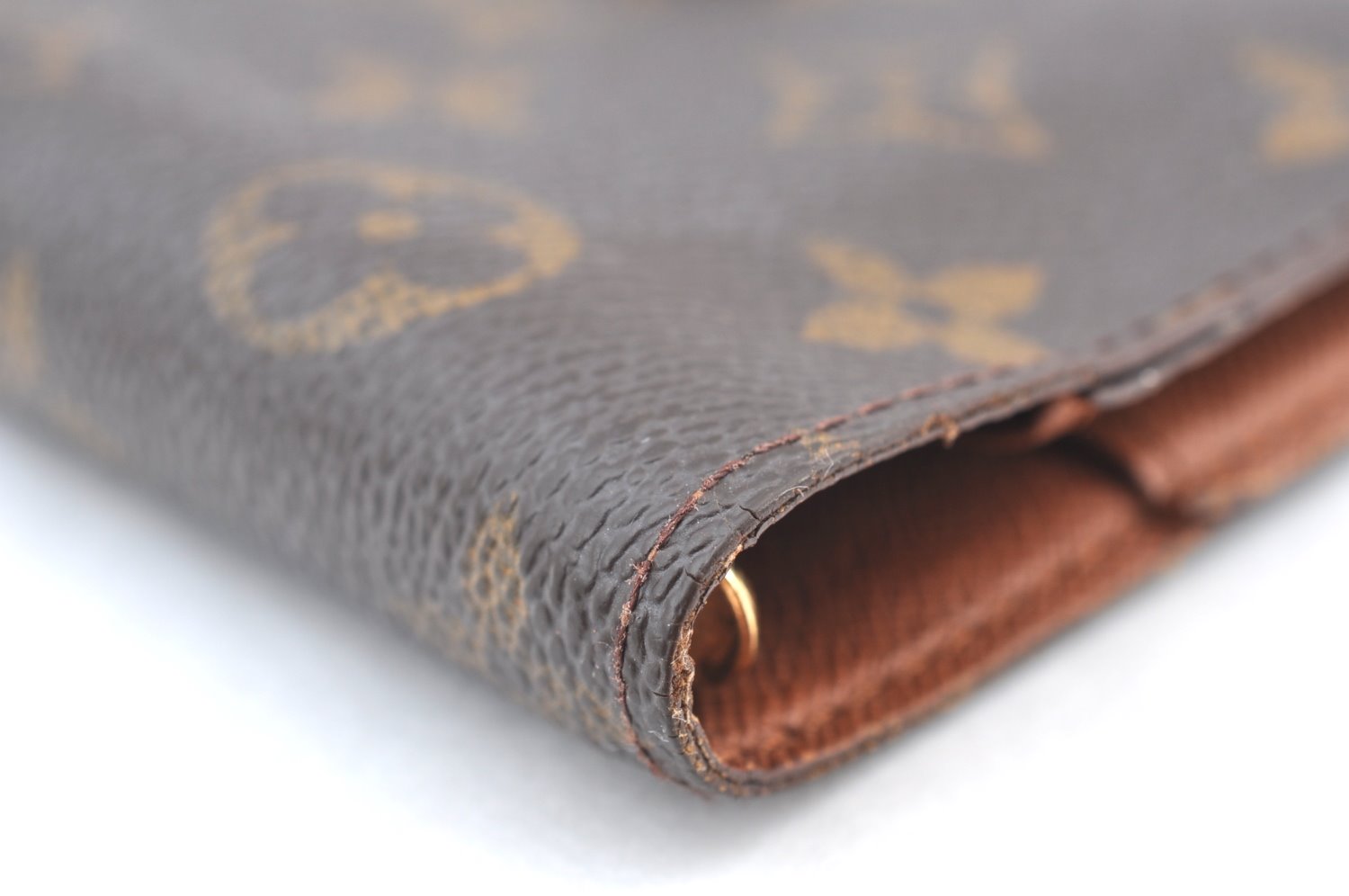 Authentic Louis Vuitton Monogram Agenda PM Notebook Cover R20005 LV J8281