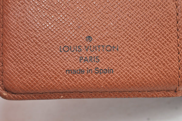 Authentic Louis Vuitton Monogram Agenda PM Notebook Cover R20005 LV J8281