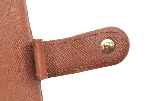 Authentic Louis Vuitton Monogram Agenda PM Notebook Cover R20005 LV J8281