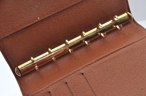 Authentic Louis Vuitton Monogram Agenda PM Notebook Cover R20005 LV J8281