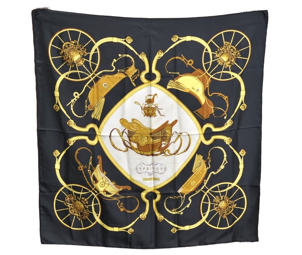 Authentic HERMES Carre 90 Scarf 