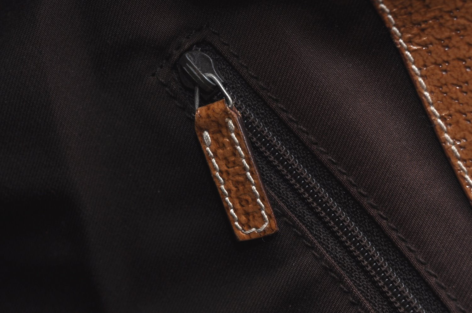 Authentic GUCCI Shoulder Tote Bag Purse GG Canvas Leather 113016 Beige J8833