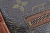 Authentic Louis Vuitton Monogram Pochette Sport Clutch Hand Bag Old Model J9095