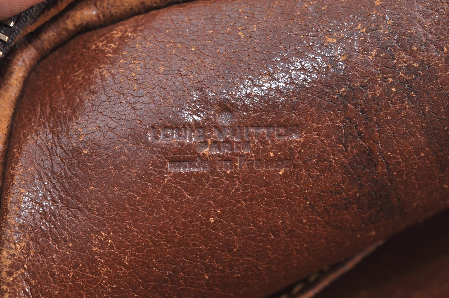 Authentic Louis Vuitton Monogram Pochette Sport Clutch Hand Bag Old Model J9095