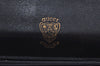 Authentic GUCCI Shoulder Hand Bag Purse Leather Black J9136