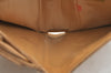 Authentic CHANEL Caviar Skin CC Logo Bifold Wallet Purse Beige J9213