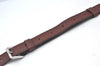 Authentic Louis Vuitton Leather Shoulder Strap 45.7-55.1" Brown LV J9896