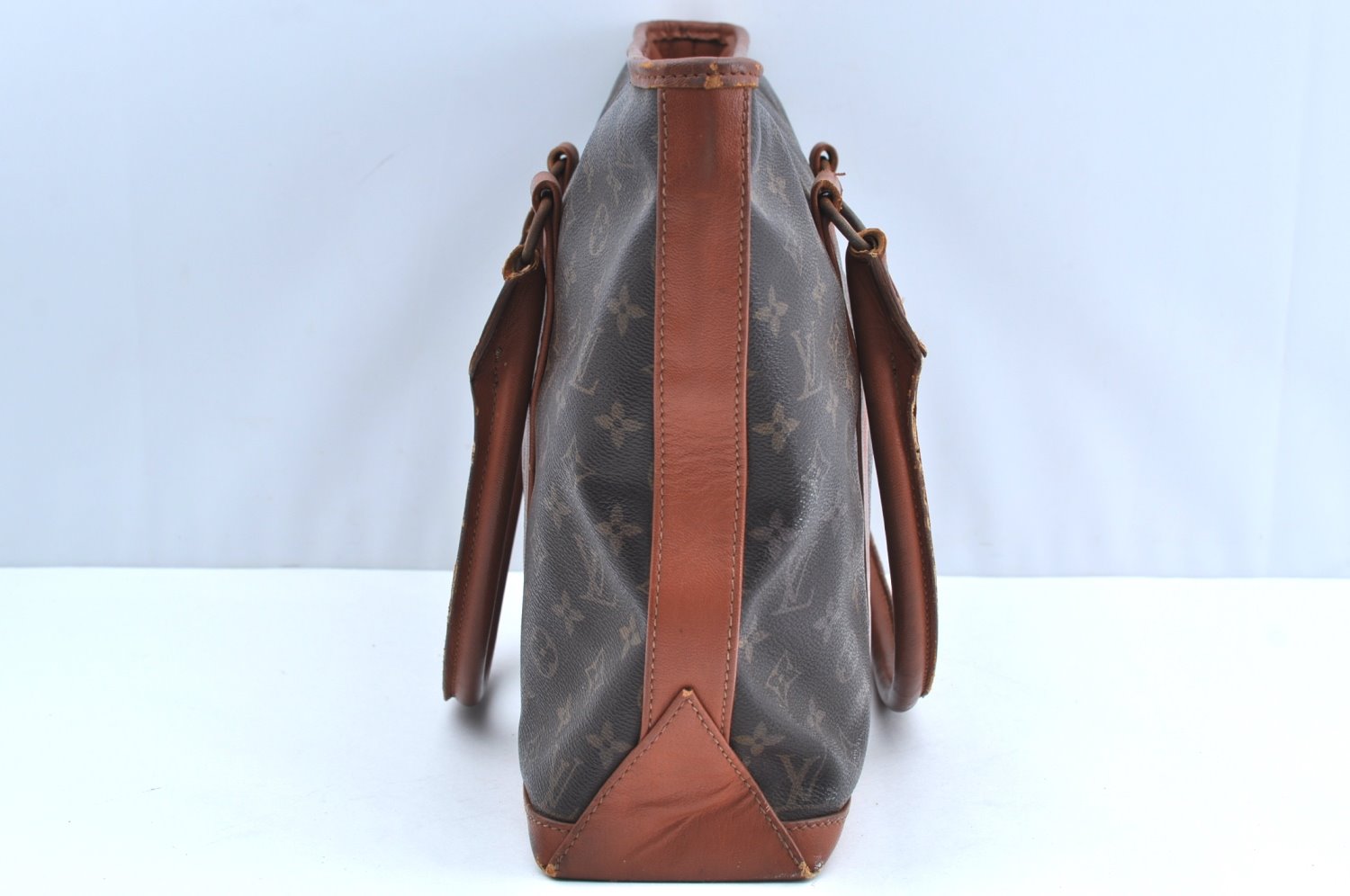 Auth Louis Vuitton Monogram Sac Weekend PM Vintage Tote Bag M42425 LV Junk K0148